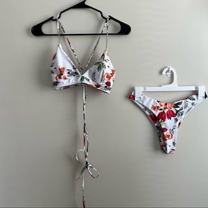 SHEIN bikini floral size S